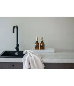 WELLmark - bakke i marmor - hvid