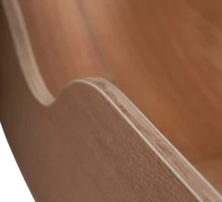 Zuiver - Rundt vægspejl Ø60 - Natur / eg